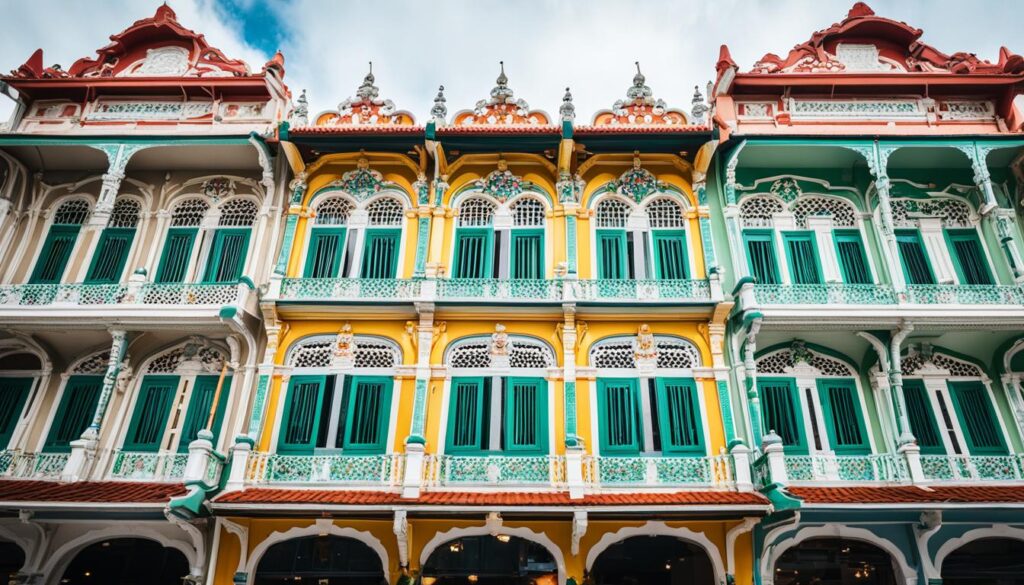 Katong and Geylang shophouses