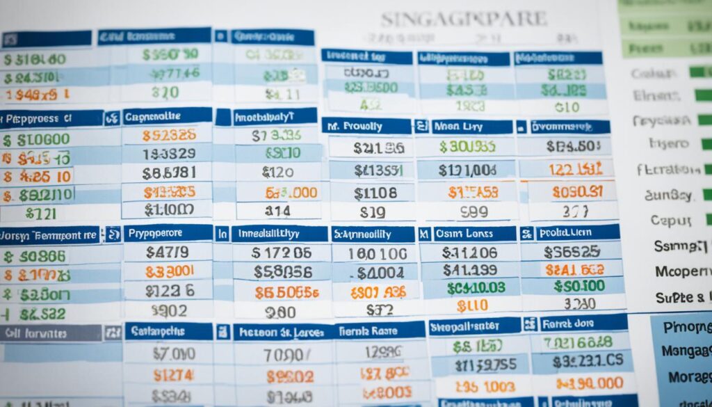 Singapore Property Financing Chart