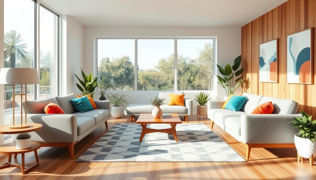 mid century modern home decor
